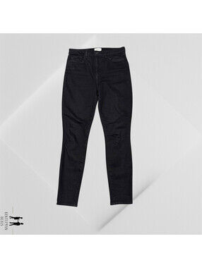 Lagence L'Agence  Jeans Womens 30x28 Slim Black Solid jeans Pants
